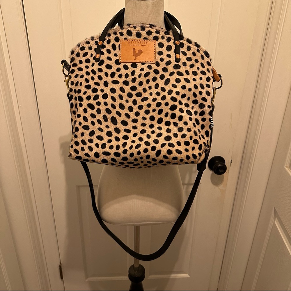 Meanwwhile Back on the Farm Custom Cheetah Hair on Hide Backpack 2.0